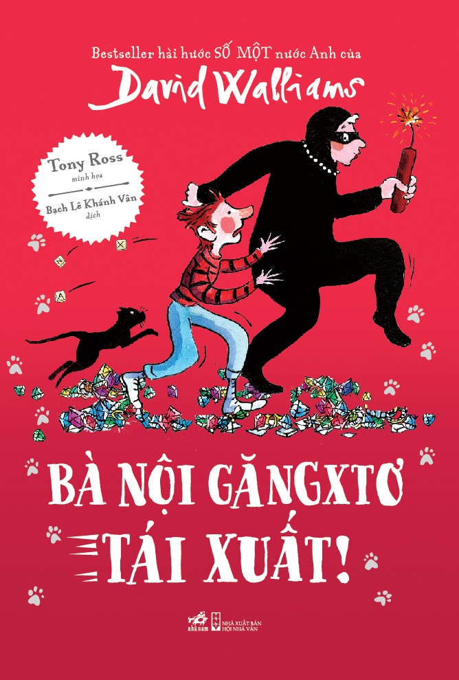 Sách - Bà nội Găngxtơ TÁI XUẤT! (David Walliams) (Nhã Nam Official)