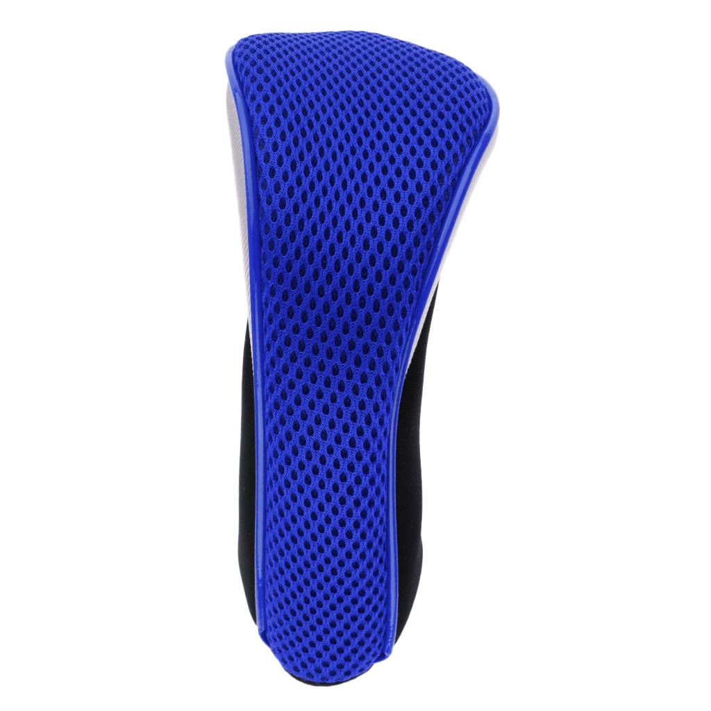 Golf Hybrid UT Club Head Cover Headcover & Adjustable Number Tag 2 3 4 5 7 X - Premium, Durable & Portable - Blue, 2 Pieces