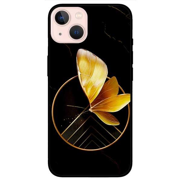 Ốp lưng dành cho Iphone 13 Mini - Iphone 13 - Iphone 13 Pro -  Iphone 13 Pro Max - Vòng Tròn Bướm Vàng