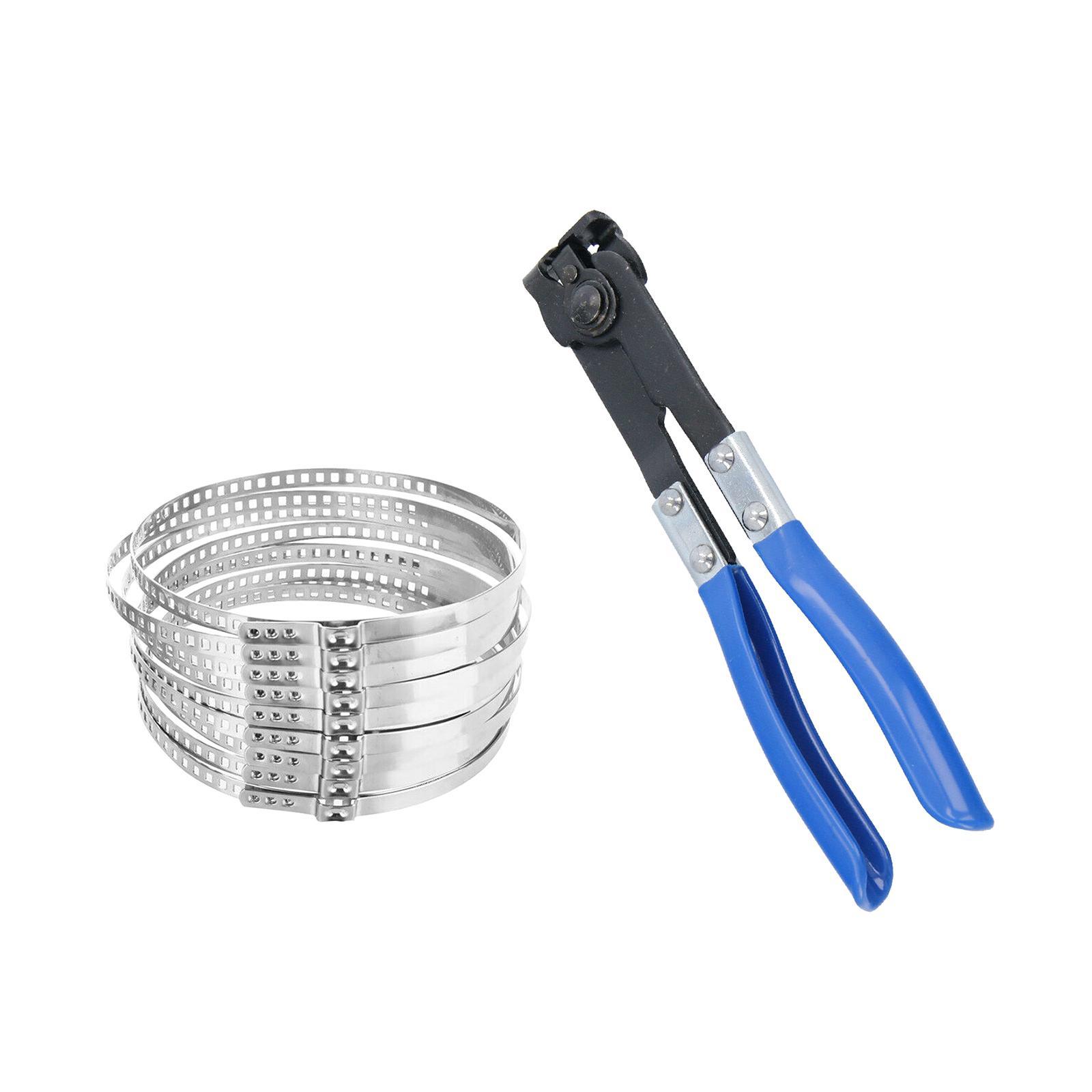 CV Boot Tool with 24 Bands Clamp Cinch Tool Car Easy to Use Portable Durable Water Pipe Crimping Pliers Universal Clamp Pliers Accessories