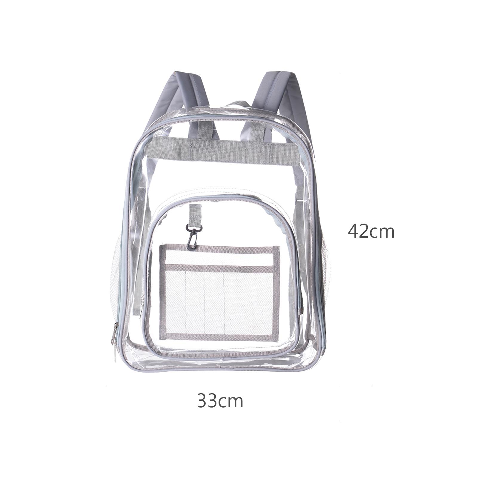 Balo trong suốt bằng vật liệu PVC chống thấm nước và chống rách chất lượng cao