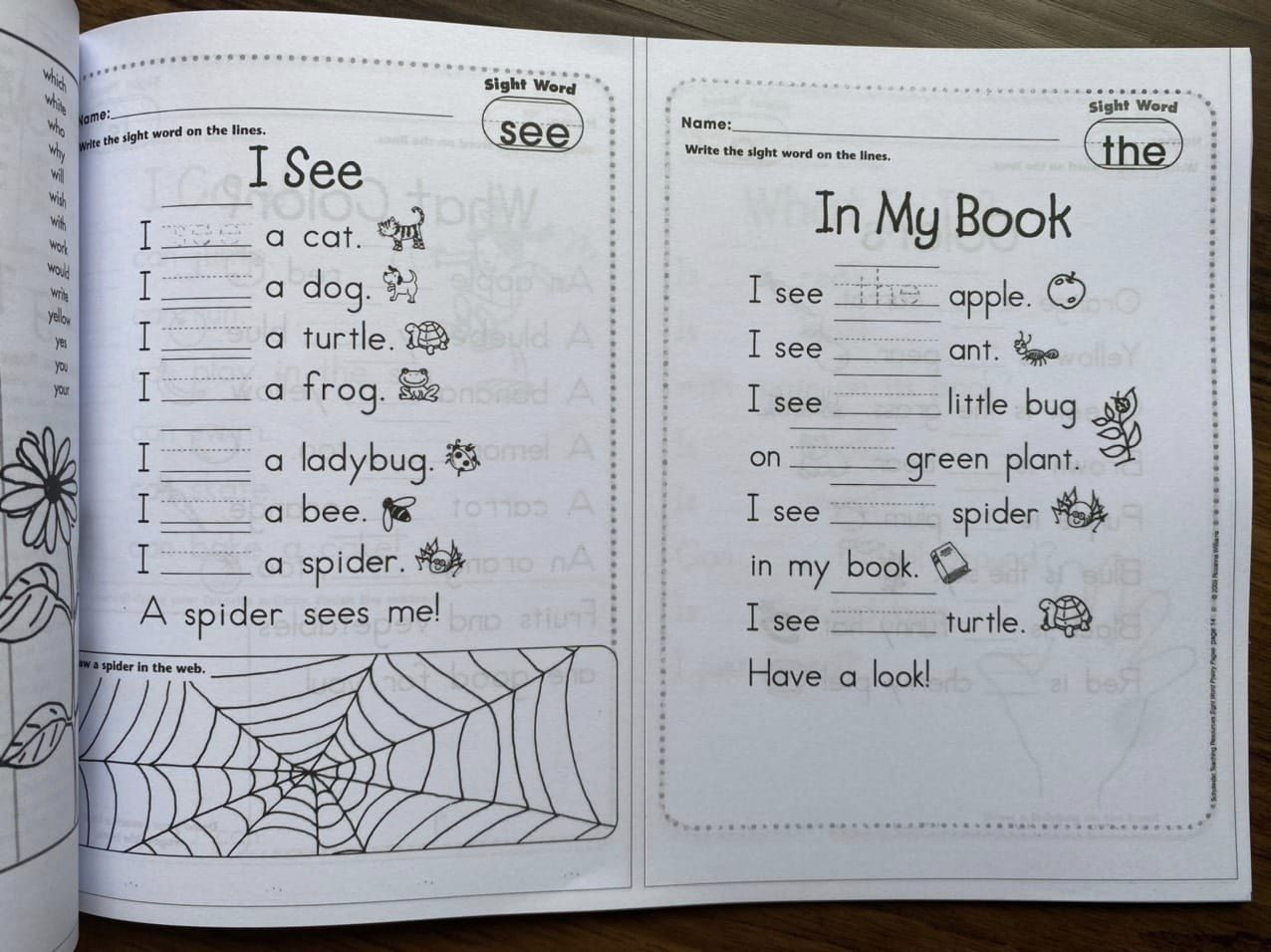 &quot;SIGHT WORD 4 IN 1