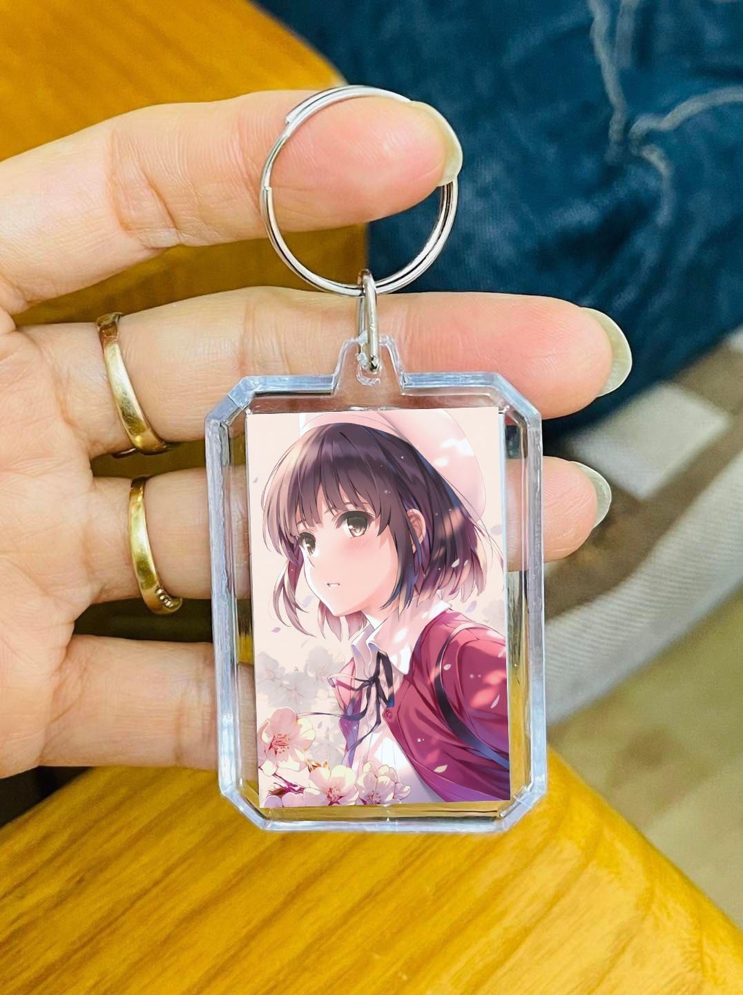 Móc khoá Saenai Heroine no Sodatekata / móc treo khoá anime Saenai Heroine no Sodatekata