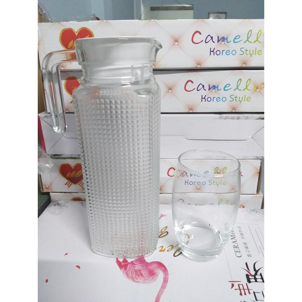Bộ bình cốc thủy tinh