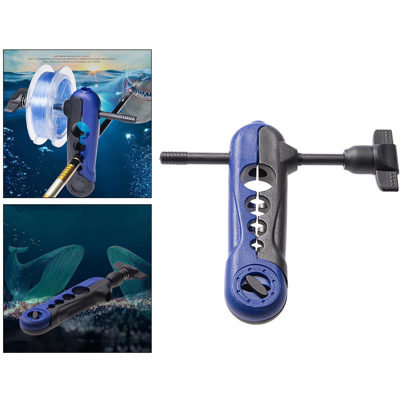 Fishing Mini Line Spooler Adjustable for Various Size Rod Bobbin Reel Winder
