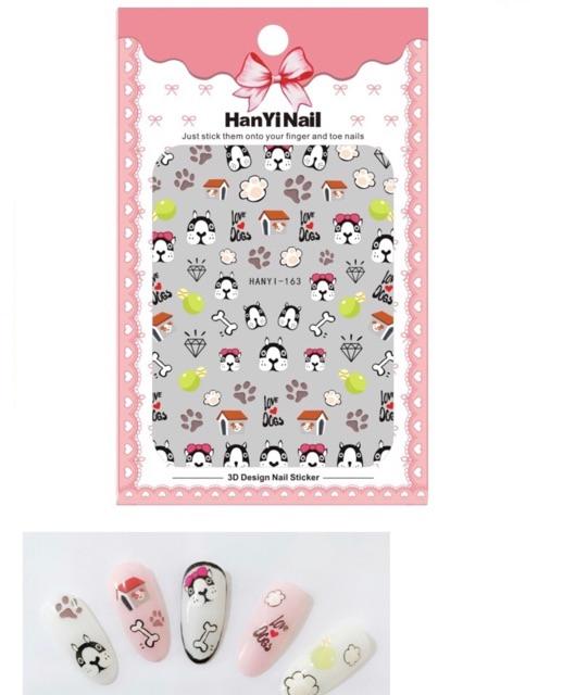 Sticker mẫu động vật 163-164