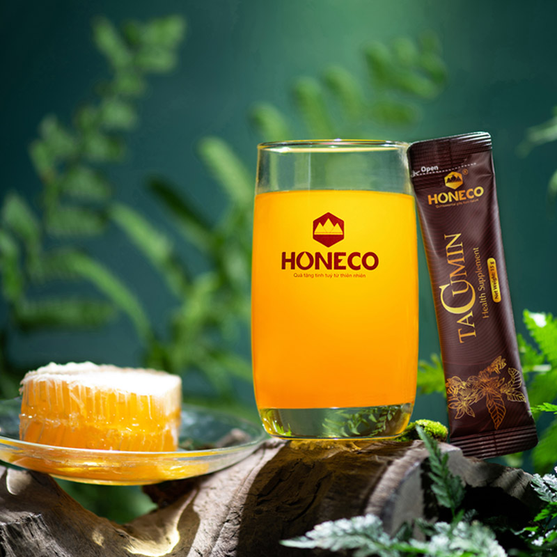 Túi quà 8/3 - 20/10 Mật ong Tacumin 10 gói x 15g