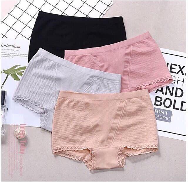 COMBO 3 QUẦN LÓT ĐÙI NÂNG MÔNG KHÁNG KHUẨN 2 IN 1- ĐỦ 3 MÀU