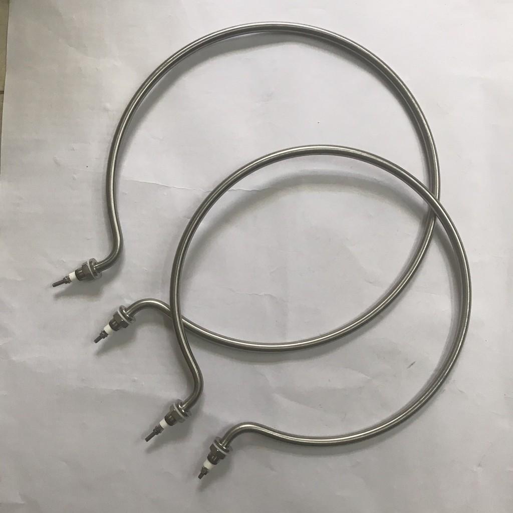 Thanh nhiệt vòng tròn inox 304 công suất 3kw 4kw 5kw điện 220V 380V