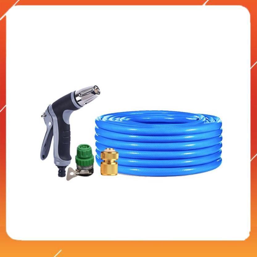Bộ dây vòi xịt nước rửa xe,tưới cây tăng áp 3 lần 3-5m 206817
