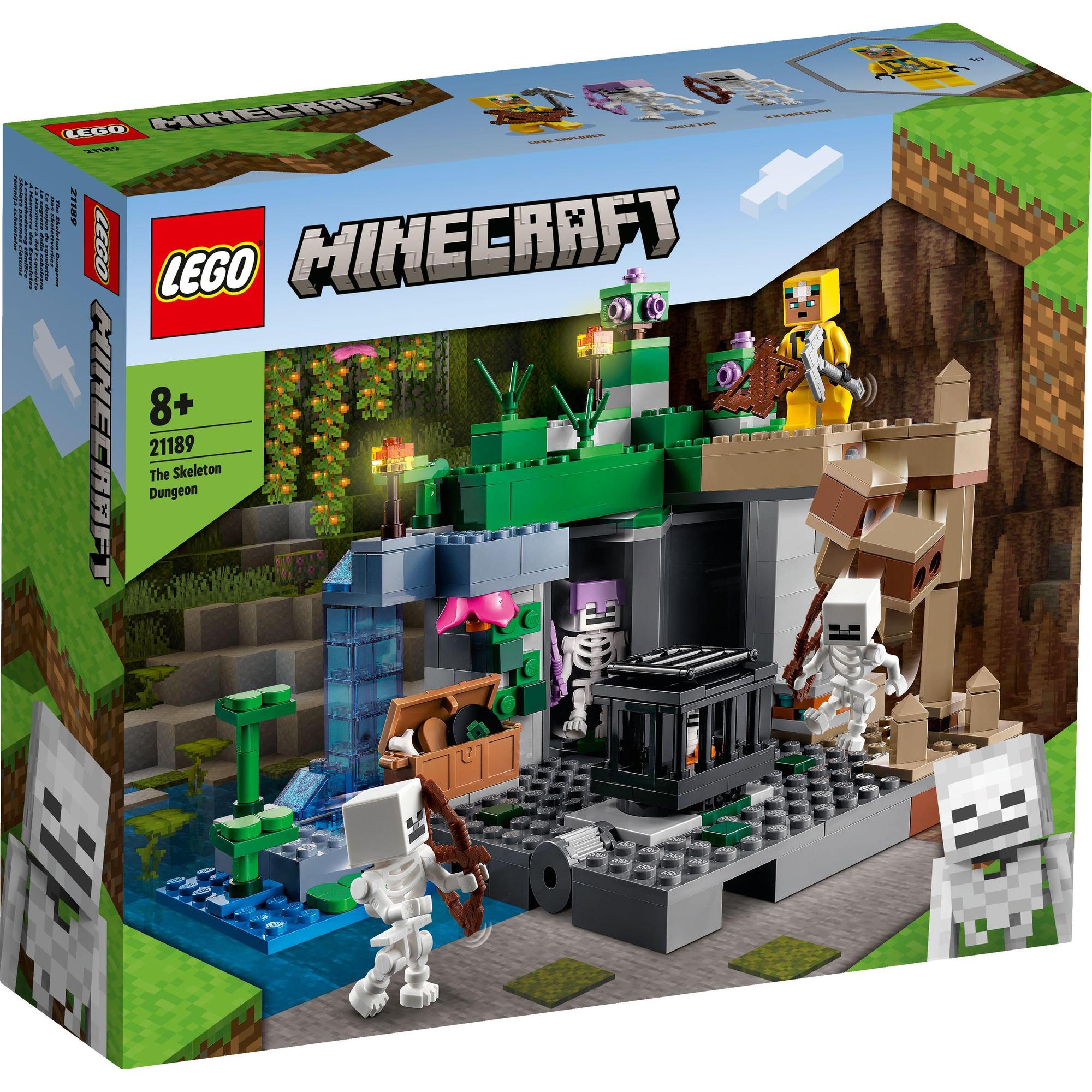 LEGO Minecraft 21189 Hầm Ngục Skeleton (364 chi tiết)