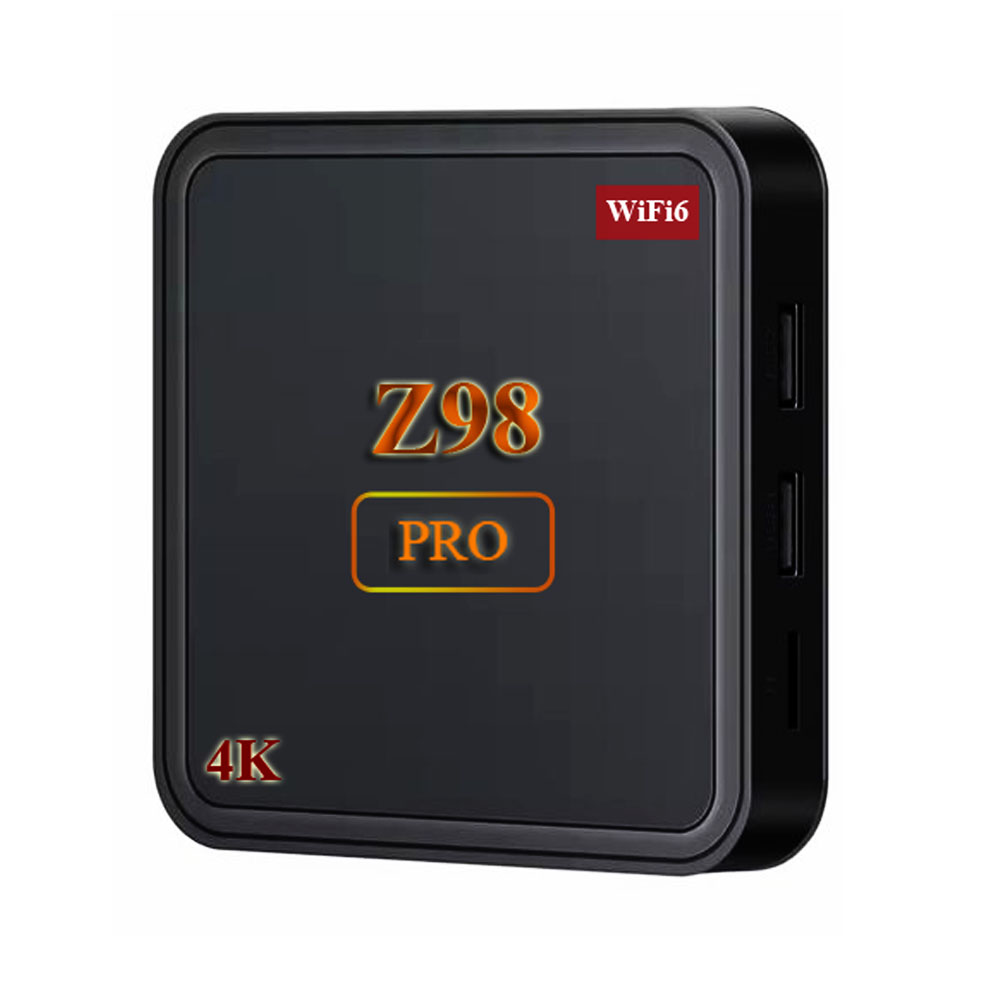 Tivi box Z98 Pro mới có điều khiển giọng nói tiếng việt Ram 4G Rom 32G hỗ trợ bluetooth Wifi băng tần kép cài sẵn chương trình tivi và xem phim HD miễn phí vĩnh viễn - Hàng nhập khẩu
