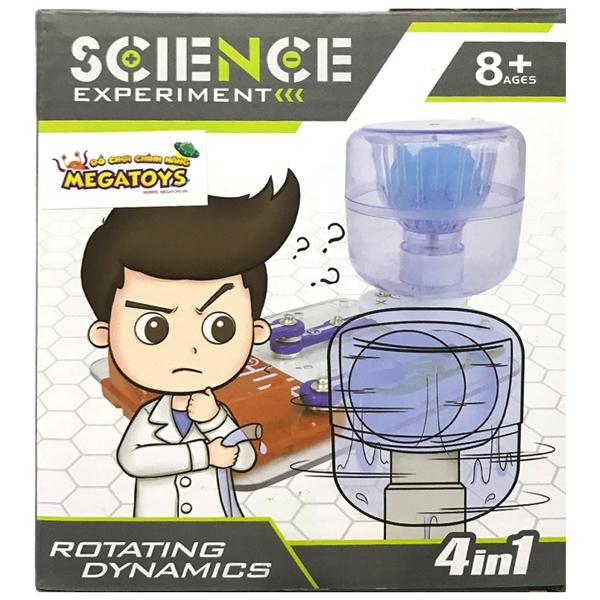 Đồ Chơi Giáo Dục STEM 350 - Science Experiment Rotating Dynamic 4 In 1 - Tìm Hiểu Về 4 Loại Chuyển Động Quay