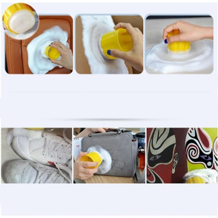 Chai Xịt bọt Đa Năng FOAM Cleaner Công Nghệ Mỹ Vệ Sinh Ghế Da, Nội Thất Ô TÔ, Túi Ví Da, Giày Dép....