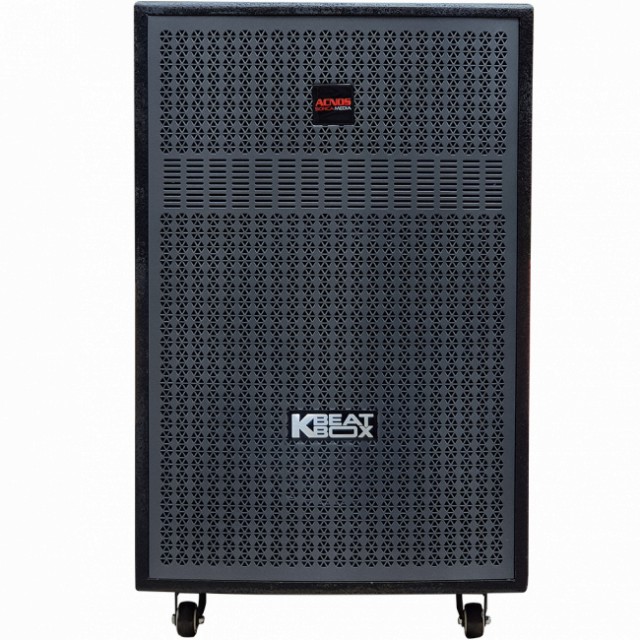 Dàn Karaoke di động ACNOS CB404GD - Loa kéo bass 4 tấc - Công suất lên đến 450W - Đầy đủ bluetooth 5.0, cổng quang (Optical), AUX, USB – Điều chỉnh Delay, Echo dễ dàng - Chế độ Bass Boost tăng âm trầm cực mạnh - Kèm 2 micro không dây UHF - Hàng nhập khẩu