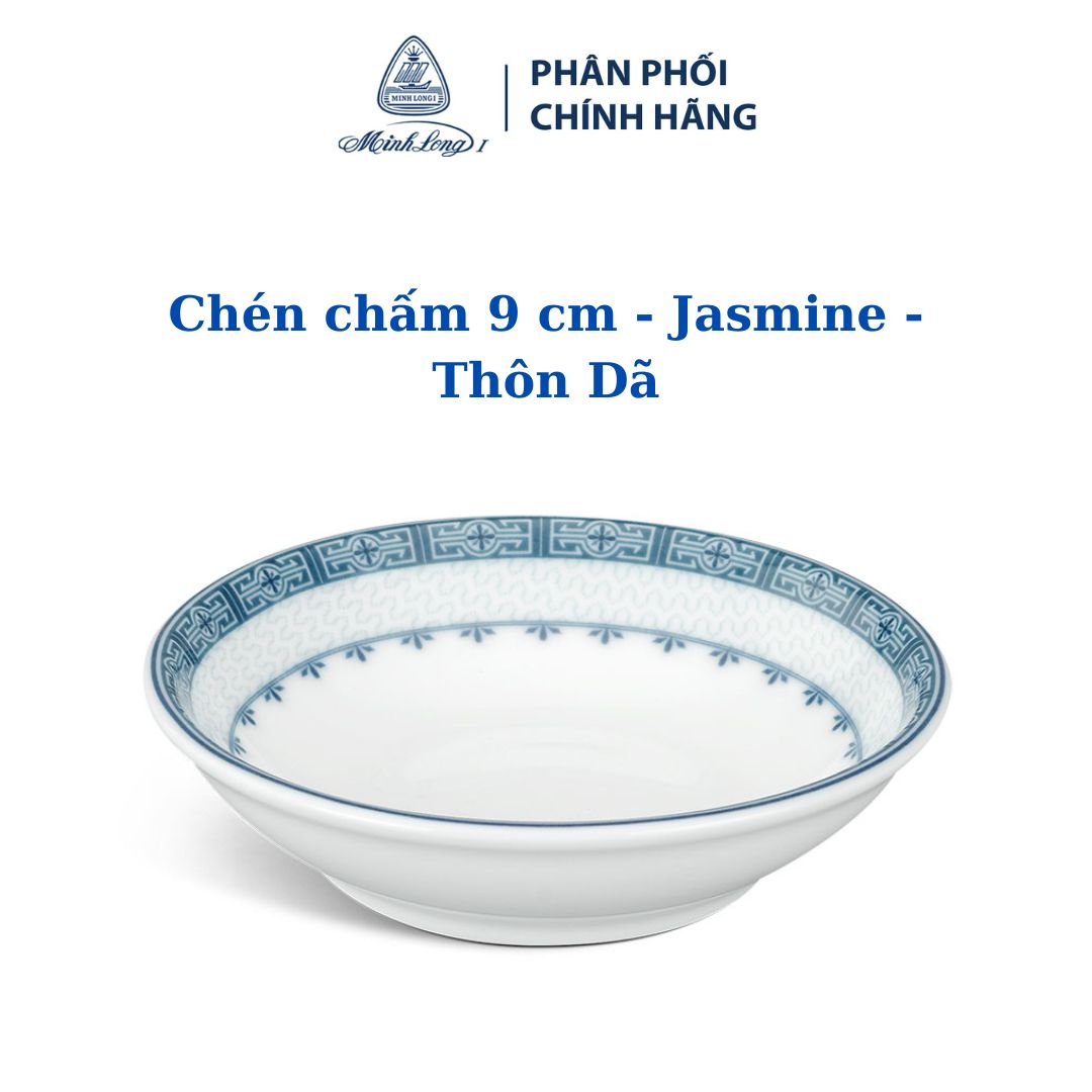 Bộ 5 chén chấm 9 cm – Jasmine – Thôn Dã - Gốm sứ cao cấp Minh Long 1