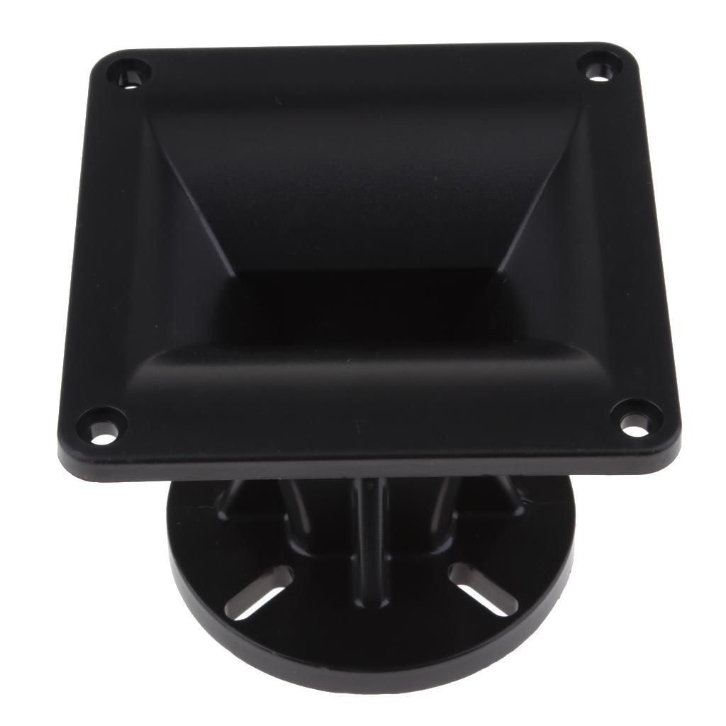 6 Pieces Car Home Stage 25mm Throat Speaker Flat Guide Sound Horn Tweeter