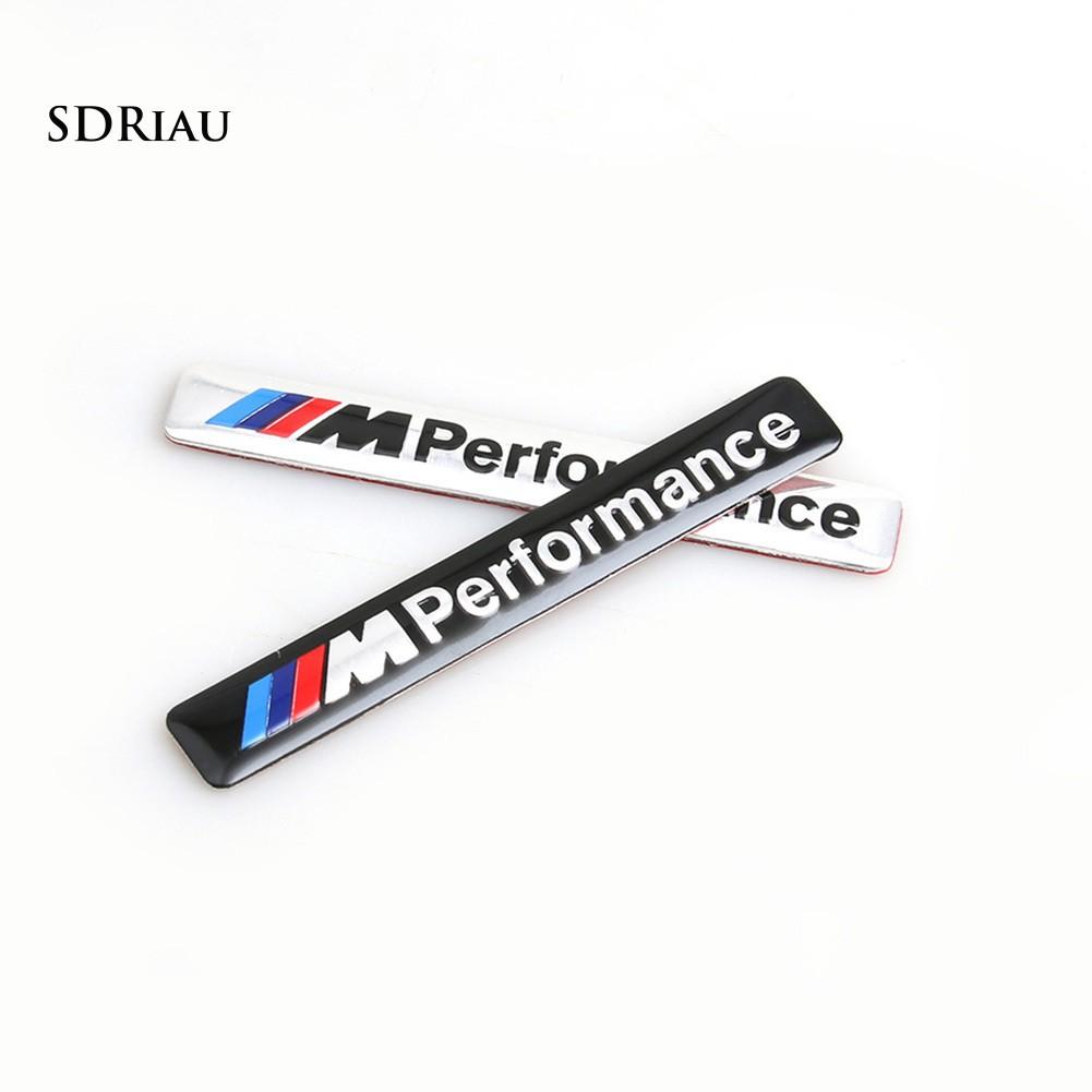 Miếng dán kim loại trang trí xe hơi dòng chữ M Performance