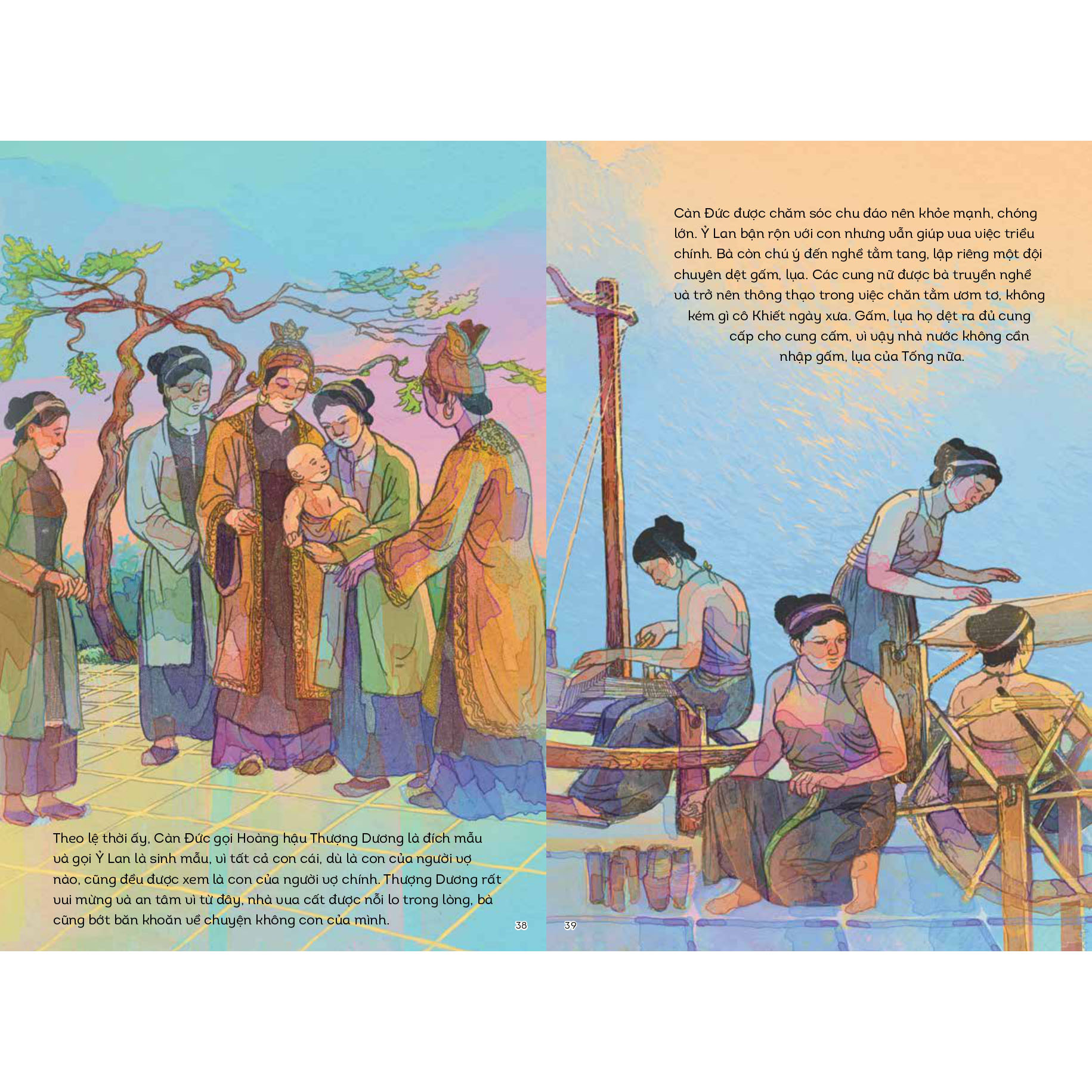 Lịch sử Việt Nam bằng tranh: Nguyên phi Ỷ Lan (Bản màu)