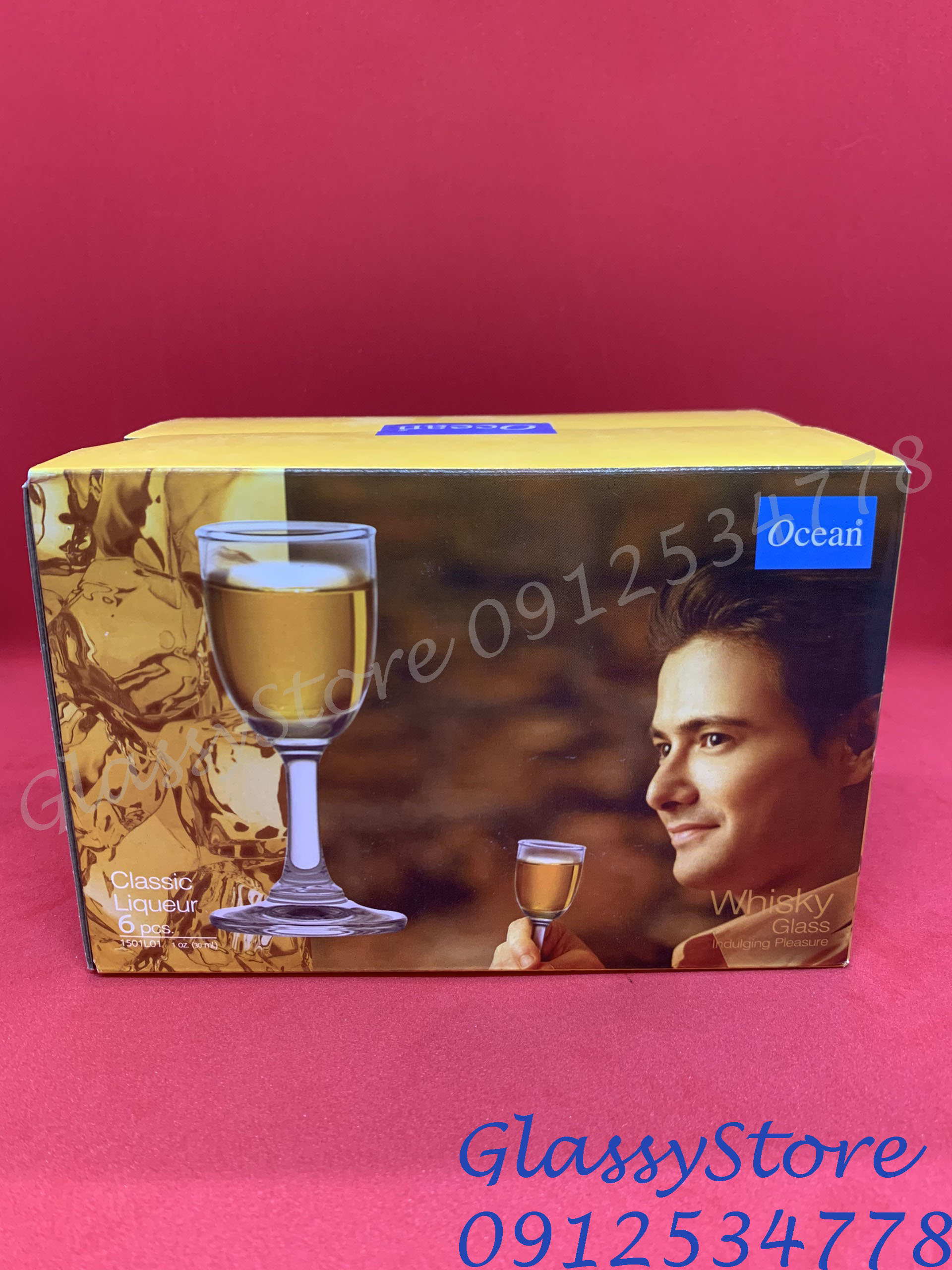 Ly rượu thủy tinh Ocean Classic Liqueur 1501L01 / 1501L02 - Hàng chính hãng