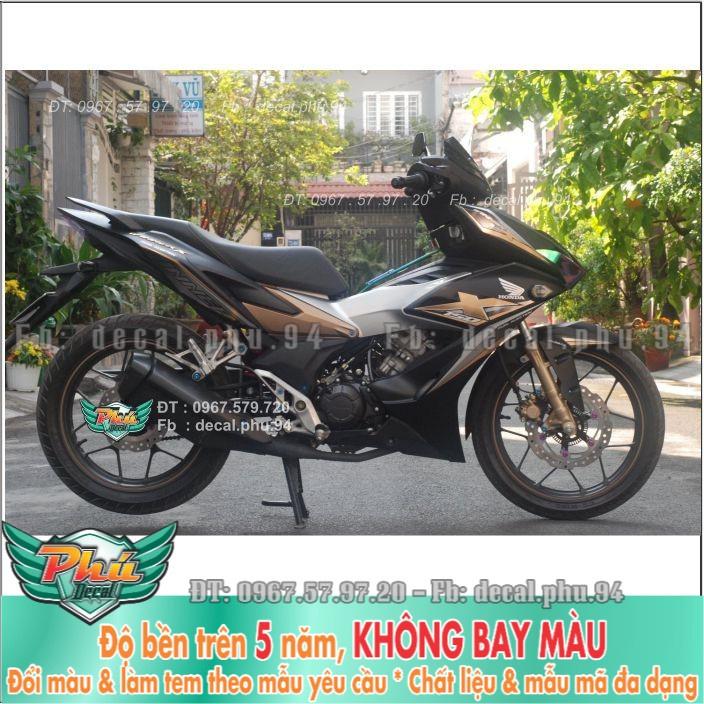 Tem rời Winner X nhám Vàng Đồng -1