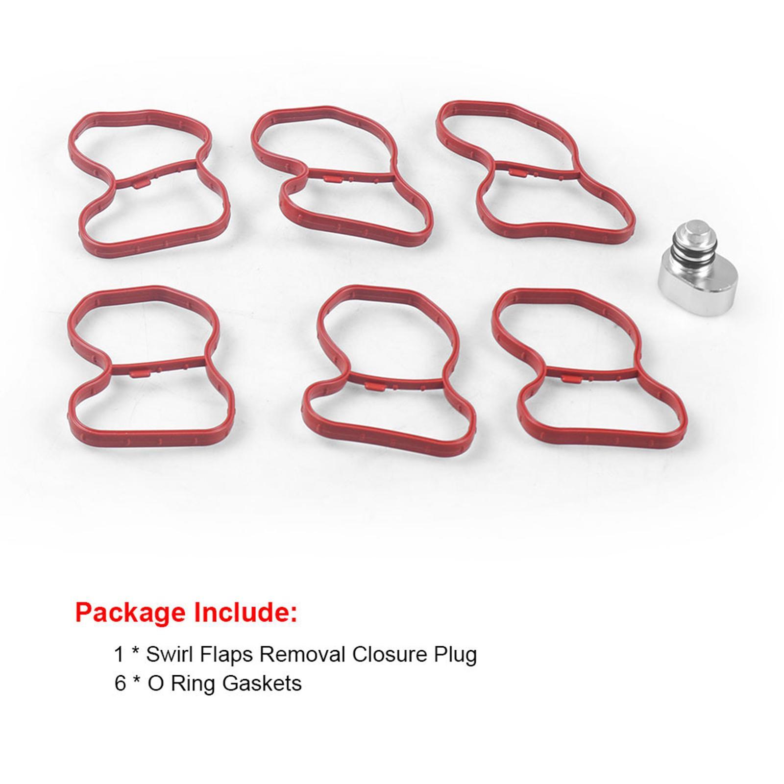 Swirl Flap Flaps Plug and Gaskets Car Accessories for N57 N57S E90 E91