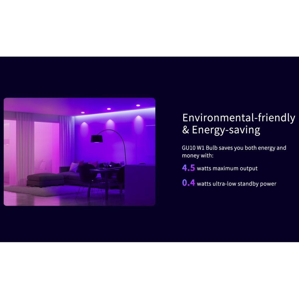 Bóng Đèn Thông Minh Yeelight Gu10 W1 đui cài - RGB 16 triệu màu