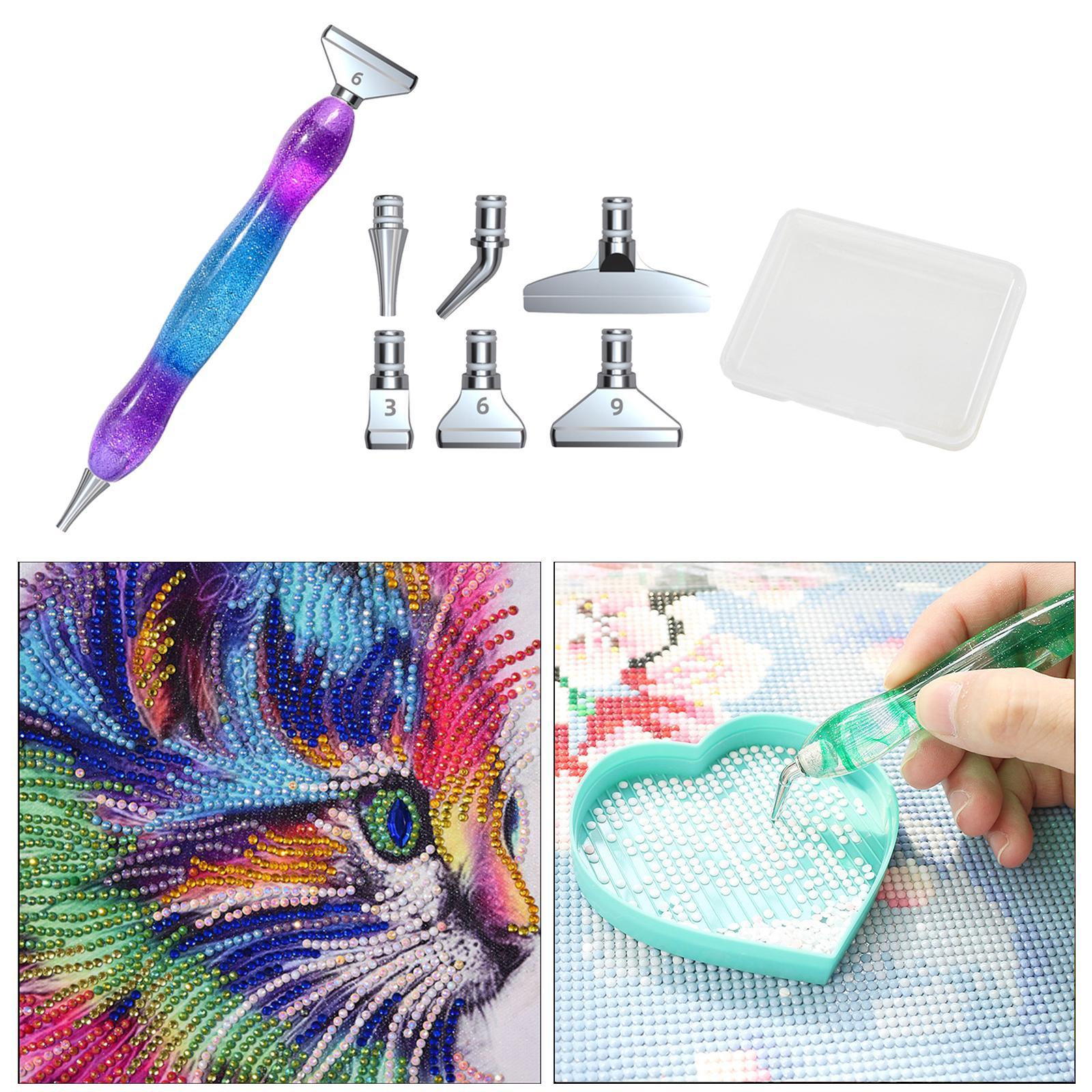 Diamond Painting Pen, Diamond Art Tools Accessories Pen,Handmade Diamond Art Pen,Ergonomic Drill Pen for Diamond Painting Cross Stitch Sewing