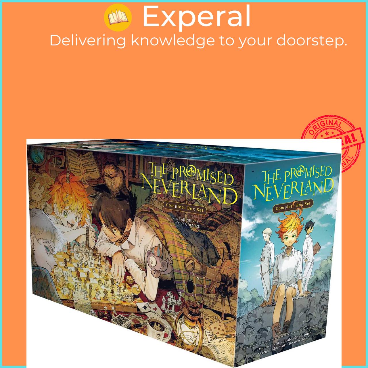 Sách - The Promised Neverland Complete Box Set - Includes volumes 1-20 with pre by Posuka Demizu (UK edition, paperback)