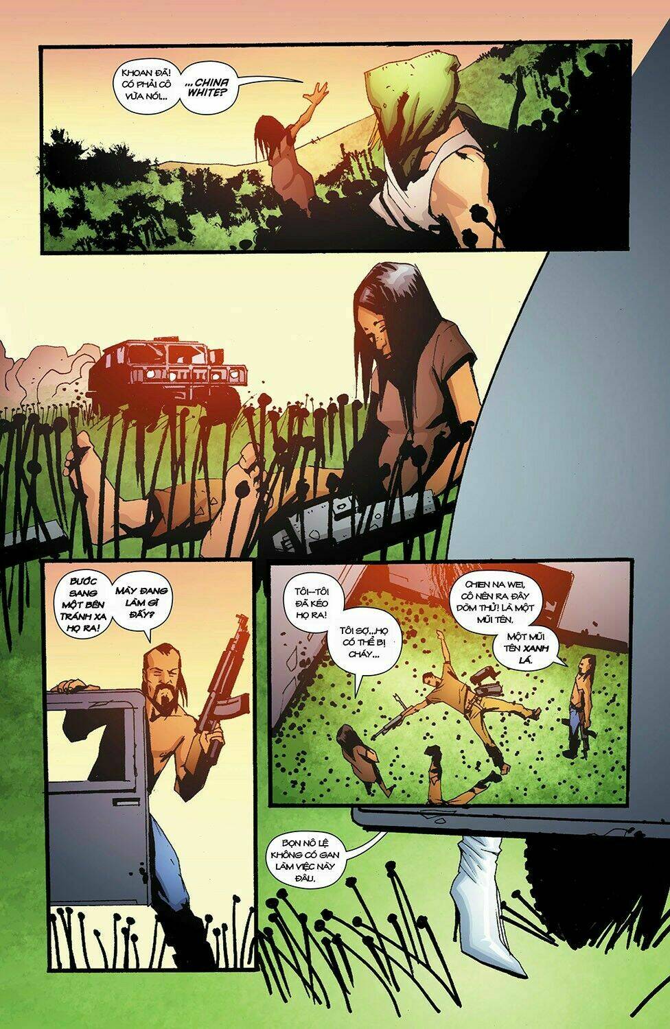 green arrow: year one chapter 3 8