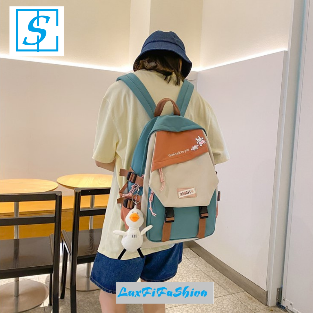 Balo học sinh xinh xắn gọn nhẹ , balo thời trang verson Korean MÃ:FS818
