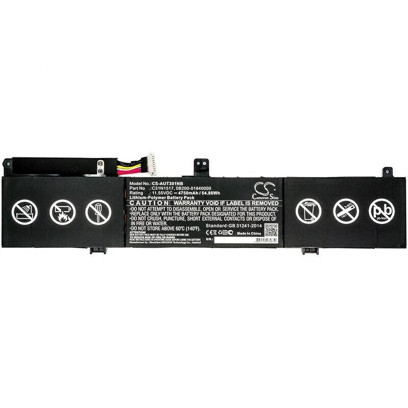 Pin Dùng cho Laptop ASUS VivoBook Flip TP301 TP301U TP301UA TP301UJ C31N1517 Battery Original 55Wh