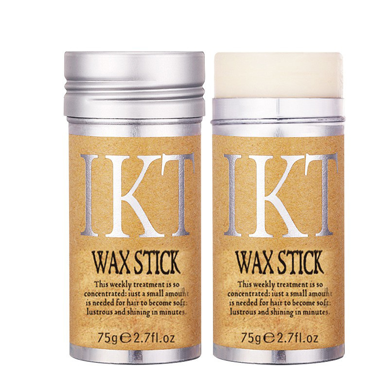 Sáp vuốt tóc Nam Nữ IKT Wax Stick 75g dạng thỏi giữ nếp tóc con, keo tạo kiểu tóc