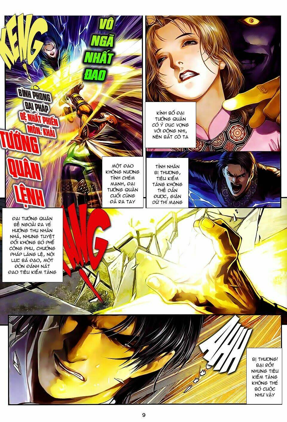 tân tác tứ đại danh bổ chapter 4 9