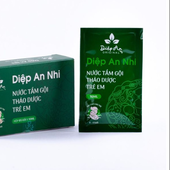 Nước tắm gội thảo dược trẻ em Diệp An Nhi 220ml