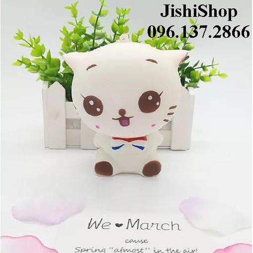 SQUISHY MÈO TRẮNG to bự SIÊU ĐÁNG YÊU t502