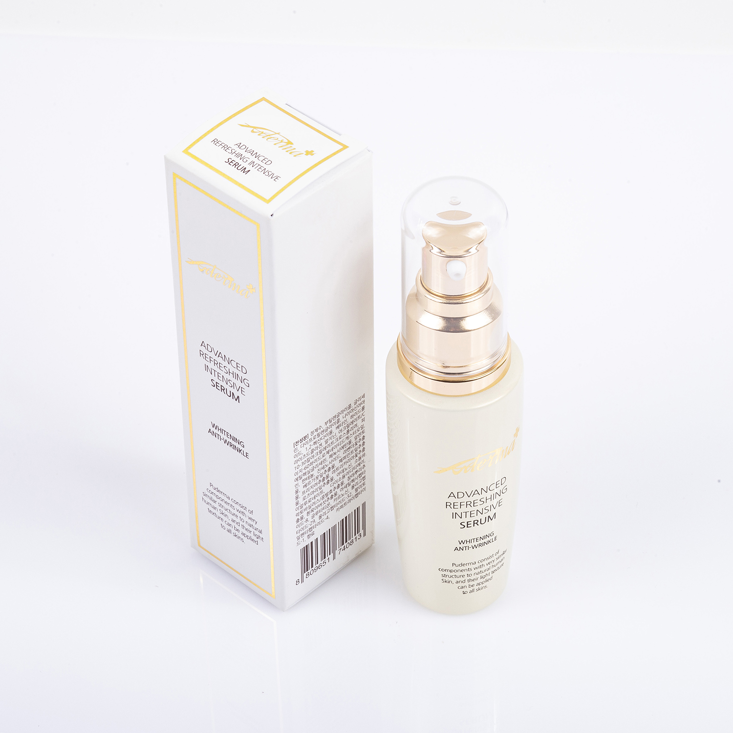 Serum dưỡng trắng da Puderma hỗ trợ cung cấp vitamin và khoáng chất có lợi cho da