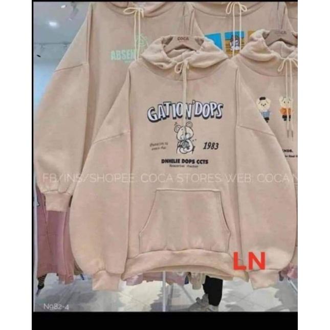 Áo hoodie gấu GOTISN TH6