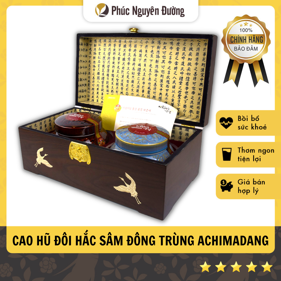 Cao hồng sâm Achimmadang 2 hũ x 500gr