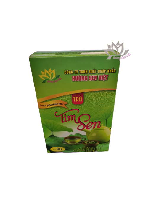 TRÀ TIM SEN HỘP 100G - HƯƠNG SEN VIỆT