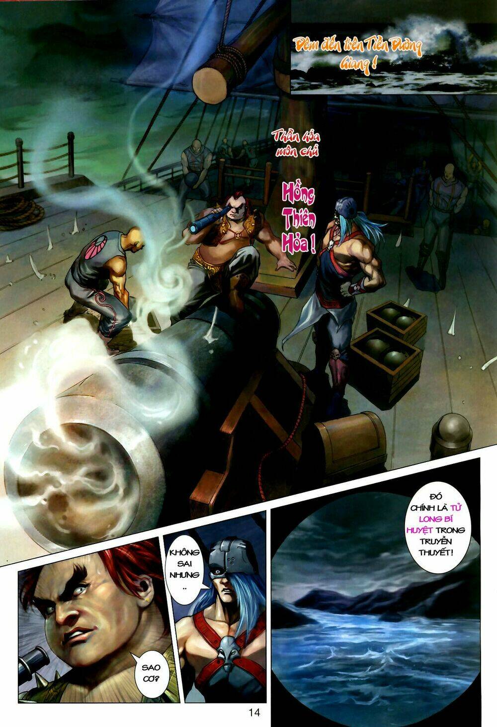 thần chưởng long kiếm phi chapter 3 14