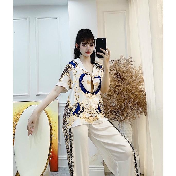 BỘ PYJAMA HOẠ TIẾT CLC 013 CAO CẤP