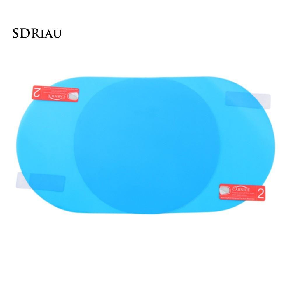 Set 2 miếng kính dán gương chiếu hậu xe hơi chống nước mưa chống sương mù tiện lợi