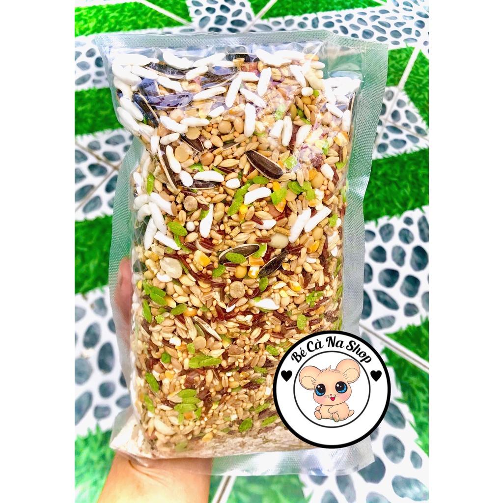 Thức ăn ngũ cốc cho hamster . ko độn bánh chó mèo bổ sung yến mạch nhiều