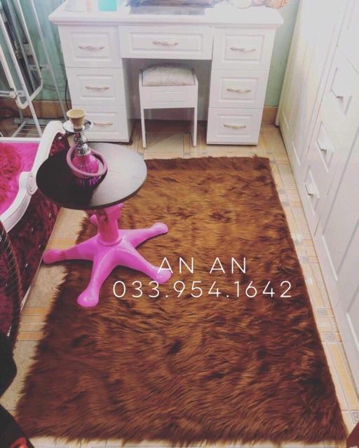 Thảm lông chụp hình quần áo - Đủ màu