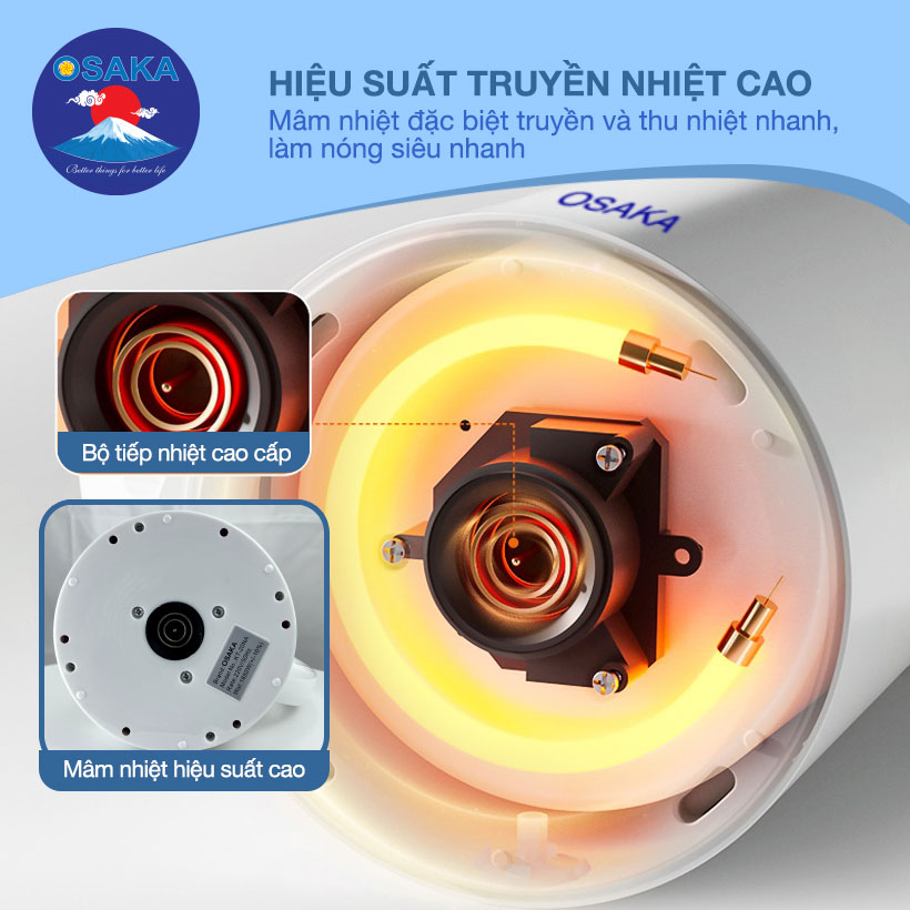 Bình Đun Siêu Tốc Cao Cấp Osaka KT20NA