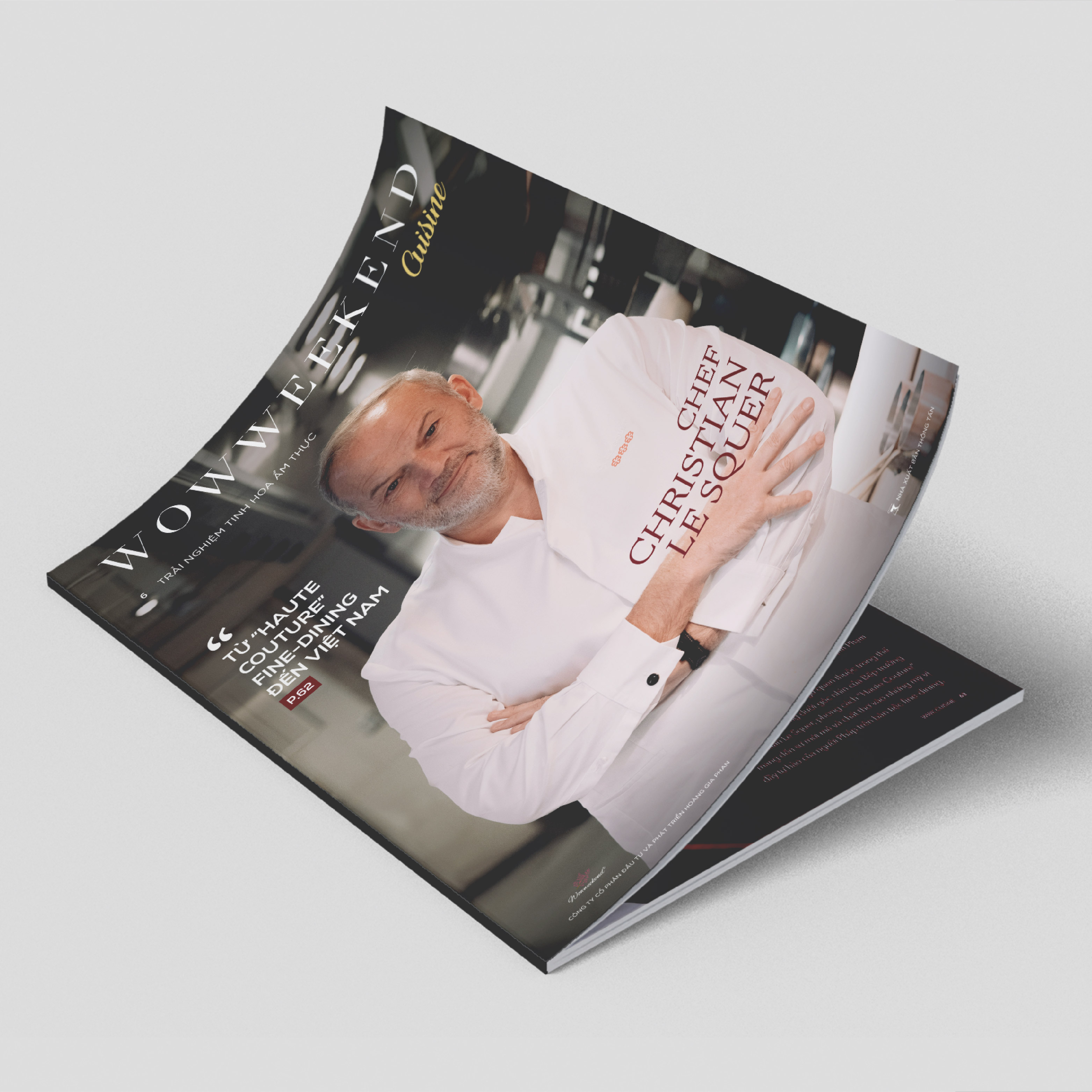 WOWWEEKEND CUISINE Vol 6 - &quot;Chef&quot; Ấn phẩm tôn vinh các bếp trưởng