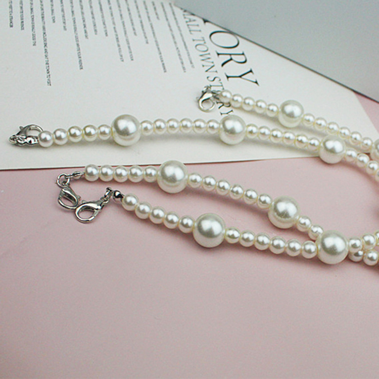 Dây áo trong dây áo bra nịt áo ngực mix hạt châu độc đáo sáng tạo