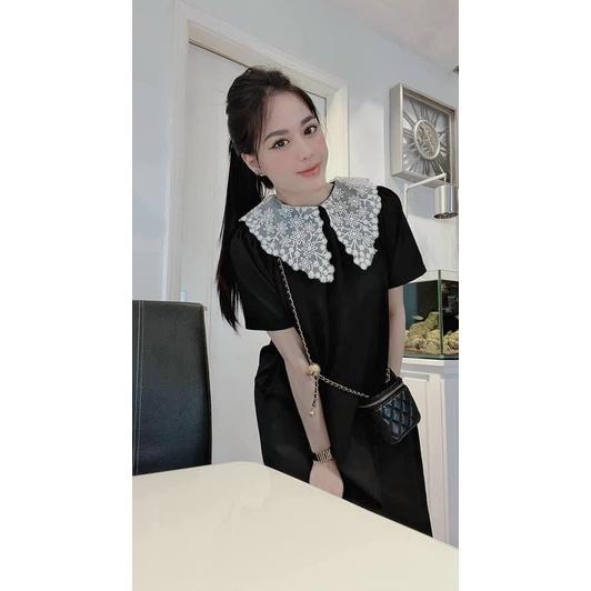 Váy Bầu Công Sở Đầm Bầu Dáng Suông-đầm bầu đẹp dáng dài xinh Freesize từ 40-70kg