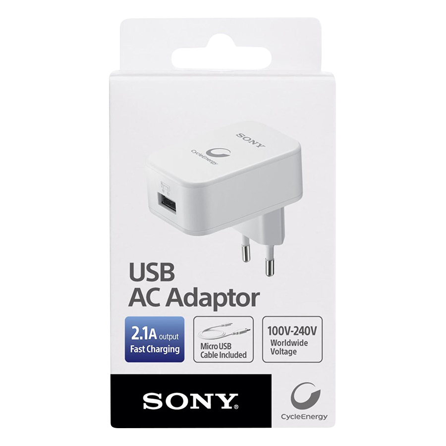 Bộ Sạc USB Sony CP-AD2/C EU8 - Hàng Chính Hãng
